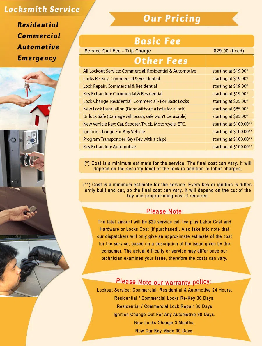 Locksmith Key Store Orange, CA 714-983-9059